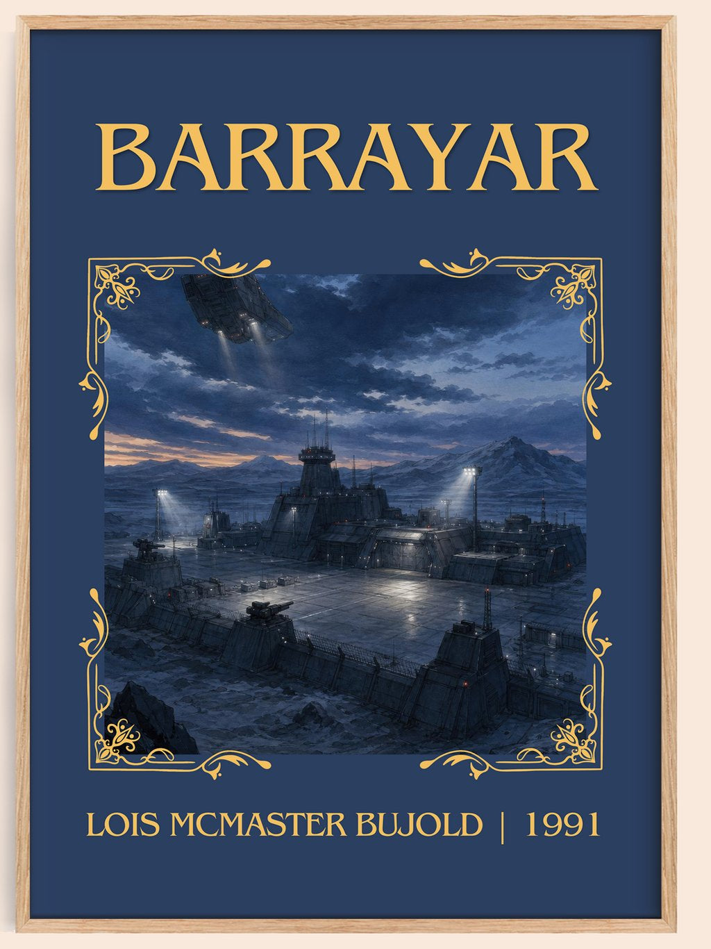 Barrayar Classic Book Art Print by Lois McMaster Bujold – book poster