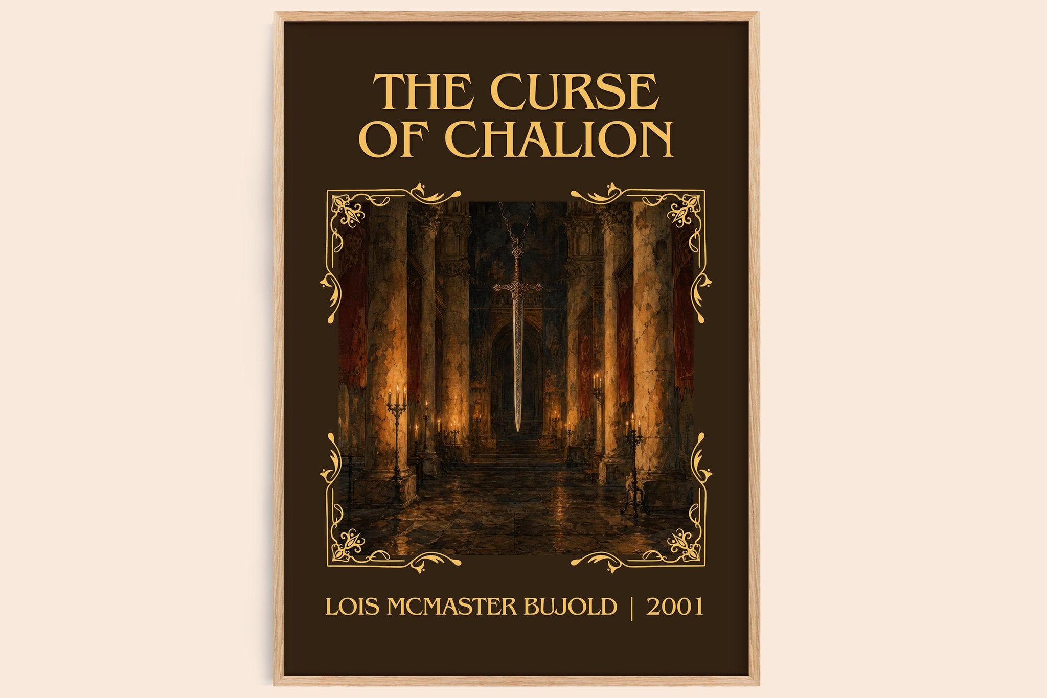 The Curse of Chalion Classic Book Art Print by Lois McMaster Bujold