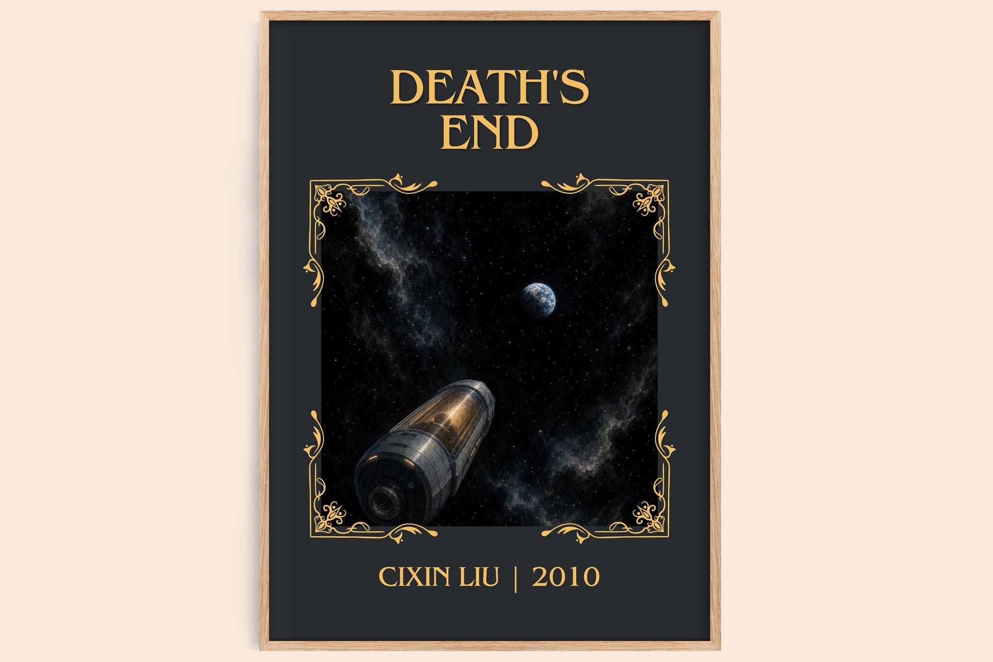 Death's End Classic Book Art Print by Cixin Liu