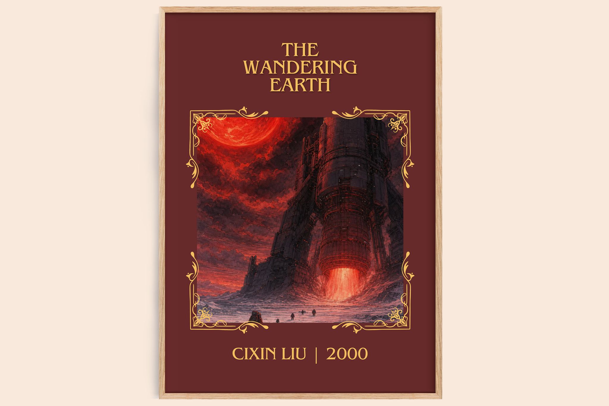 The Wandering Earth Classic Book Art Print by Cixin Liu
