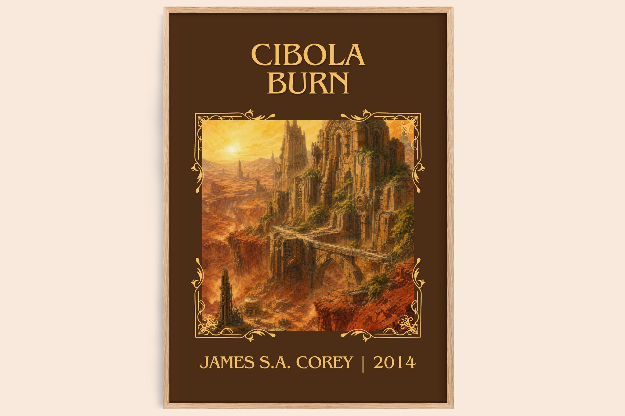Cibola Burn Classic Book Art Print by James S.A. Corey