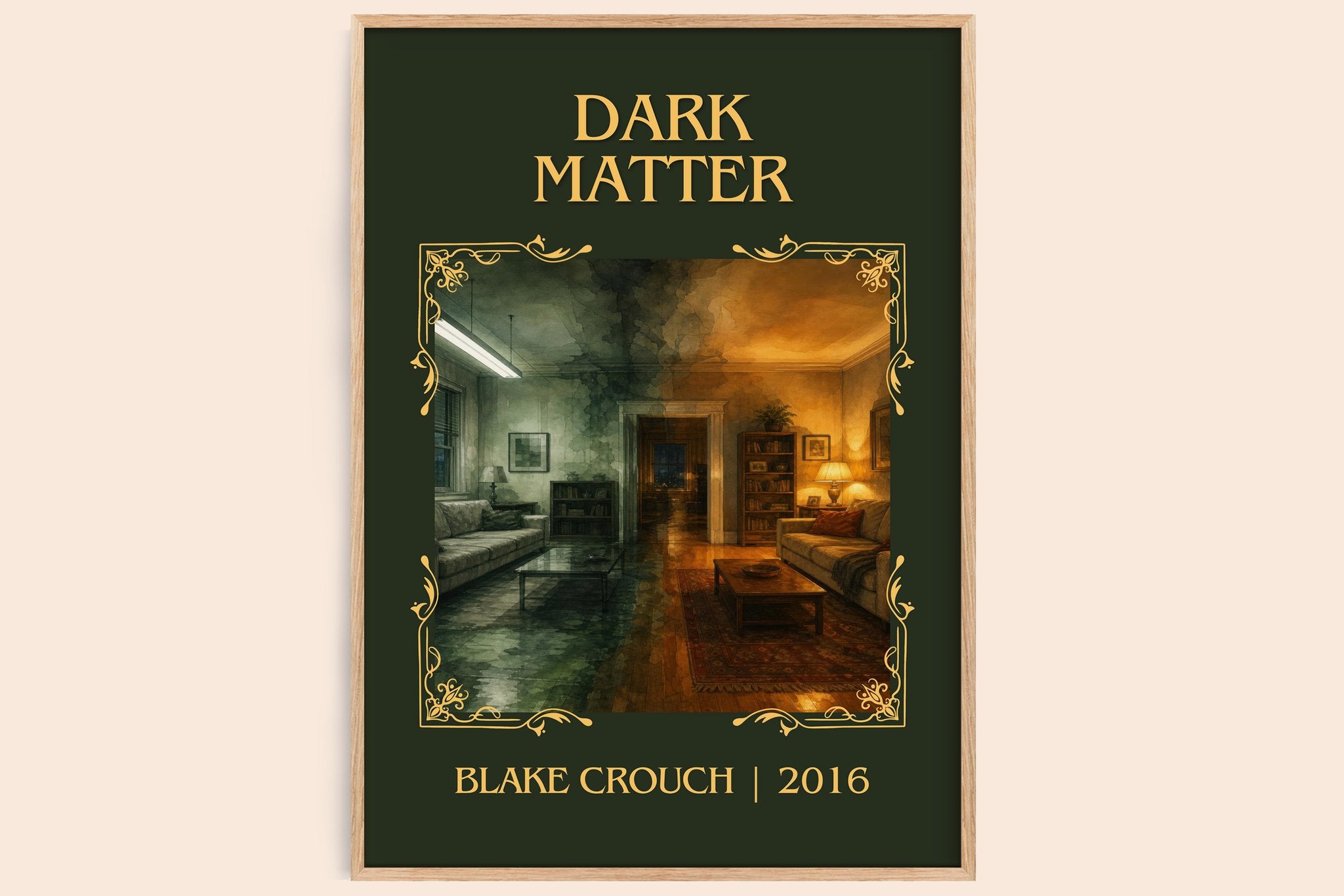 Dark Matter Classic Book Art Print by Blake Crouch