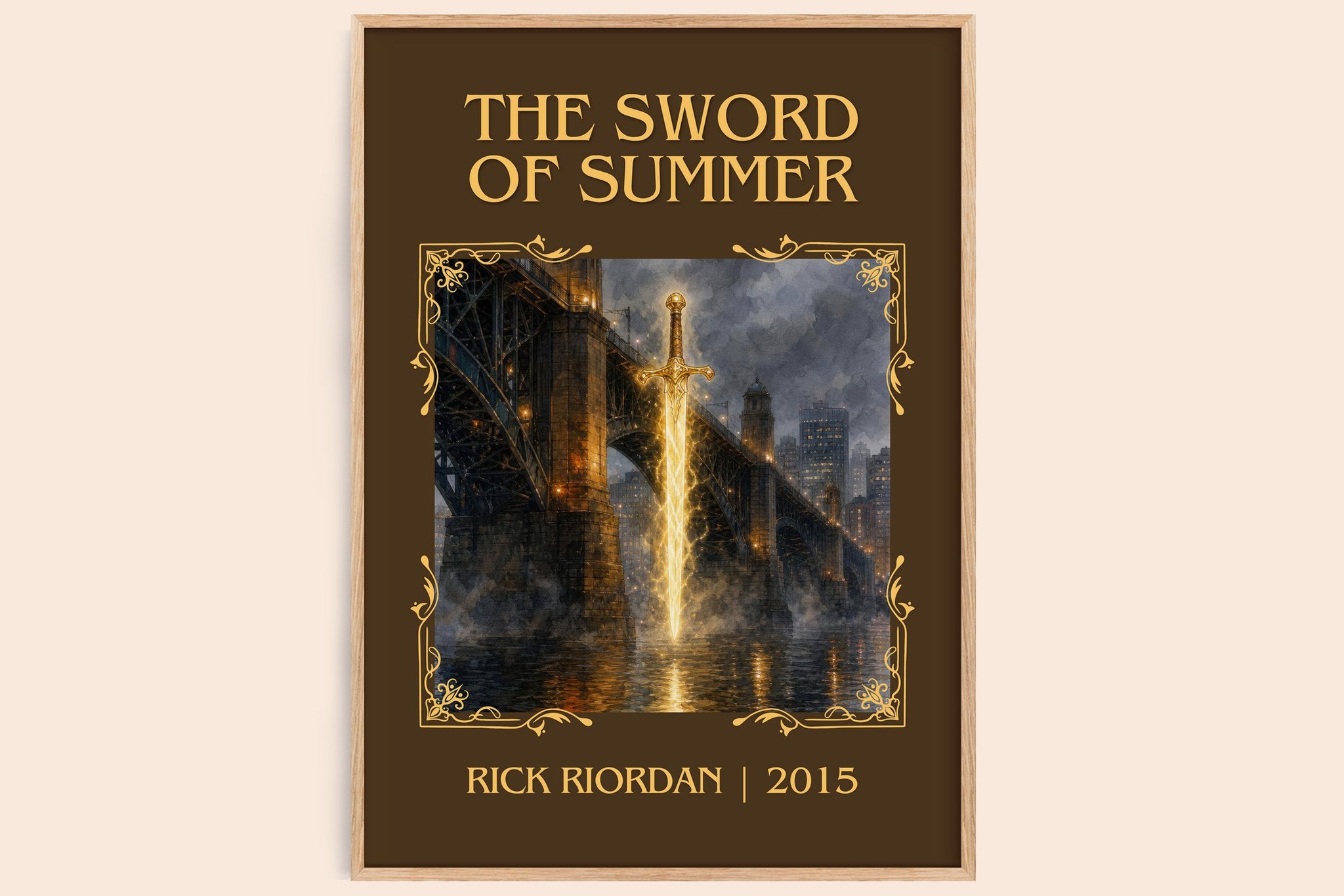 The Sword of Summer Classic Book Art Print by Rick Riordan