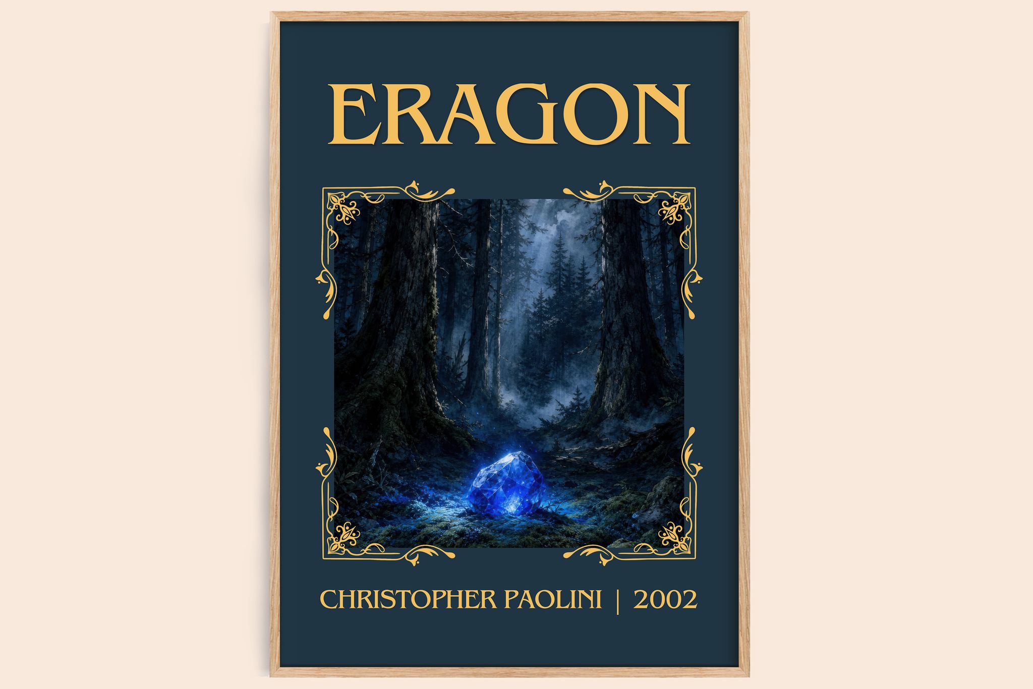 Eragon Classic Book Art Print by Christopher Paolini