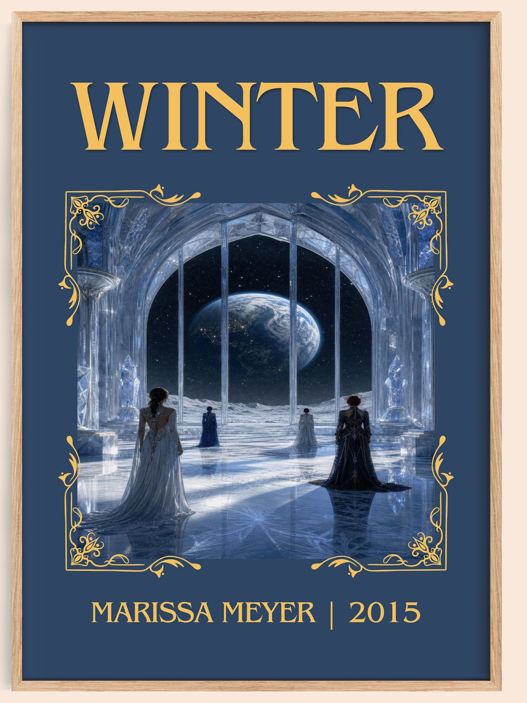 Winter Classic Book Art Print by Marissa Meyer – book poster