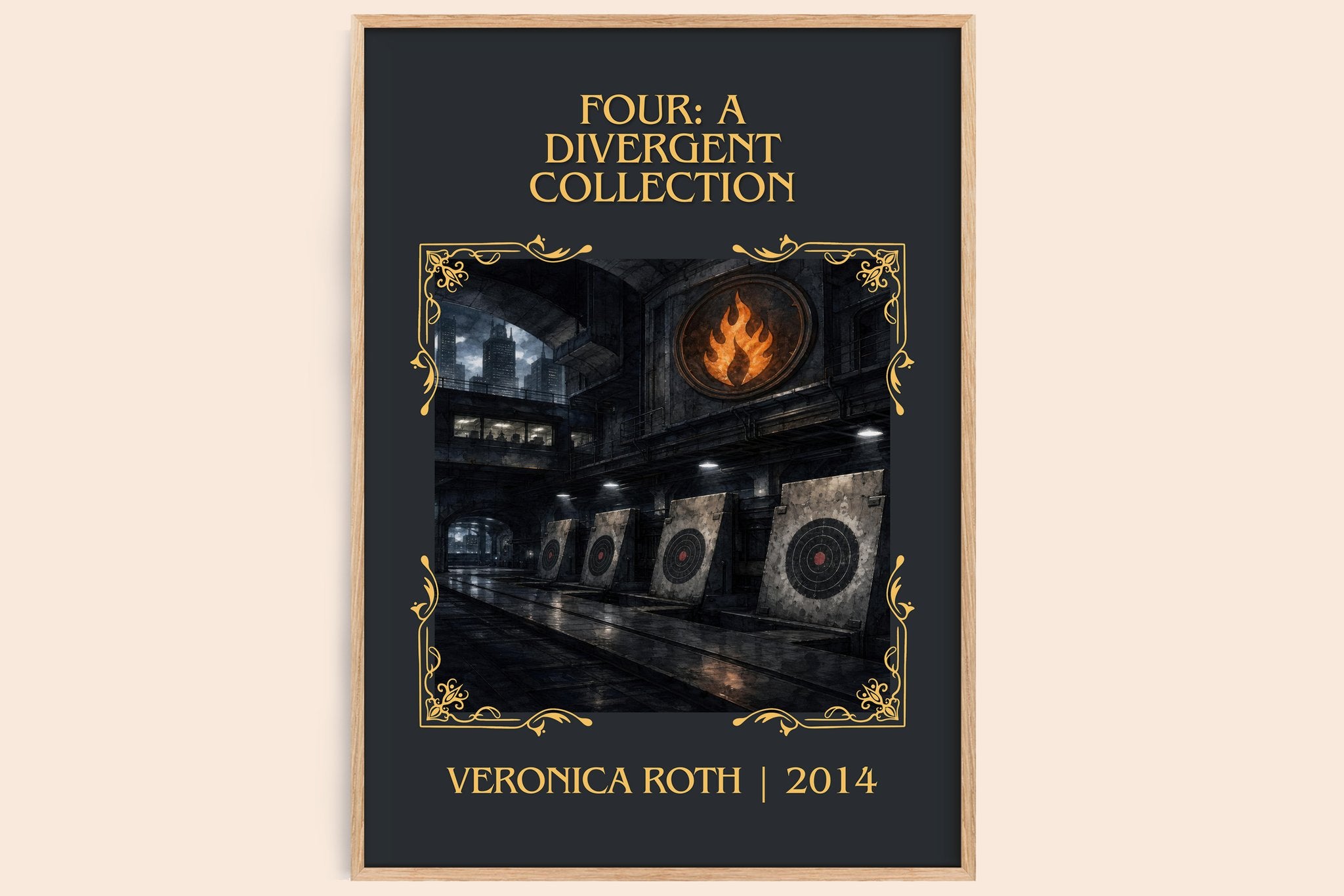 Four: A Divergent Collection Classic Book Art Print by Veronica Roth