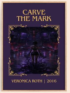 Carve the Mark Classic Book Art Print by Veronica Roth – book poster