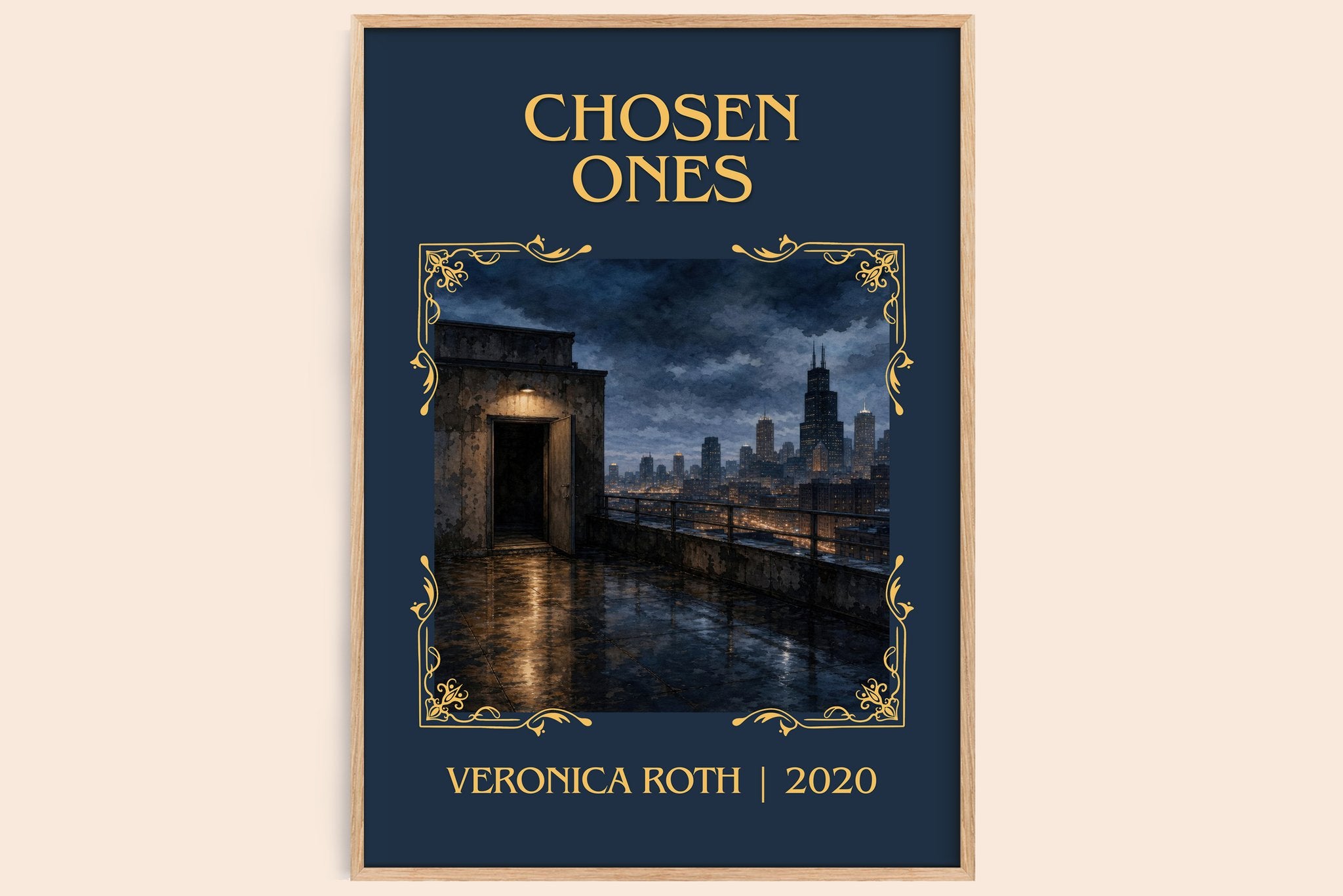 Chosen Ones Classic Book Art Print by Veronica Roth
