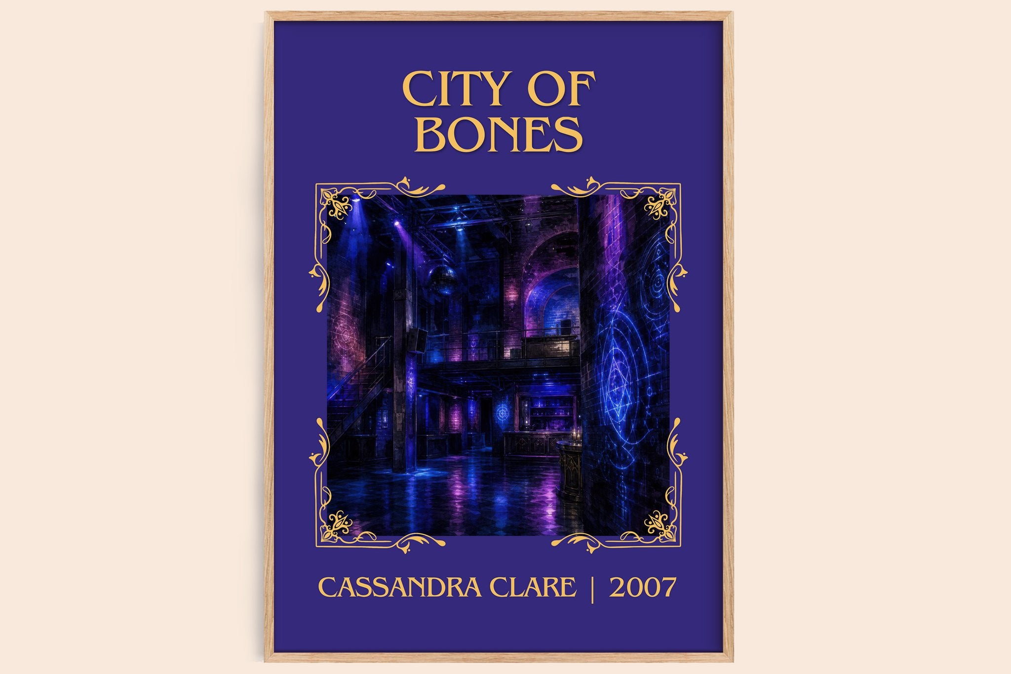 City of Bones Classic Book Art Print by Cassandra Clare