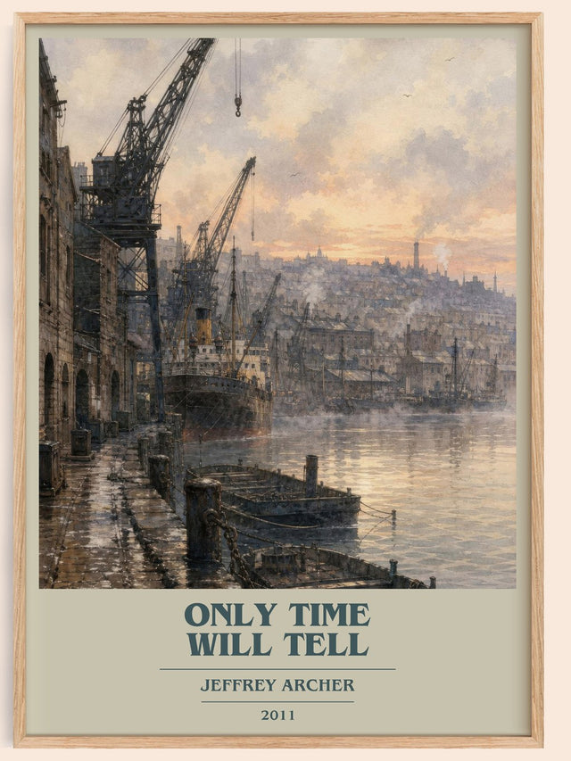Only Time Will Tell Book Cover Poster by Jeffrey Archer