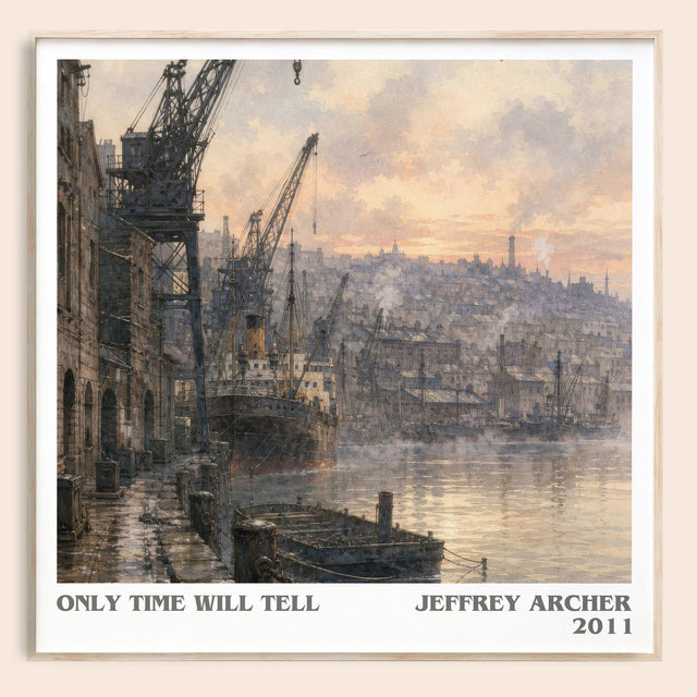 Only Time Will Tell Literary Art Print by Jeffrey Archer