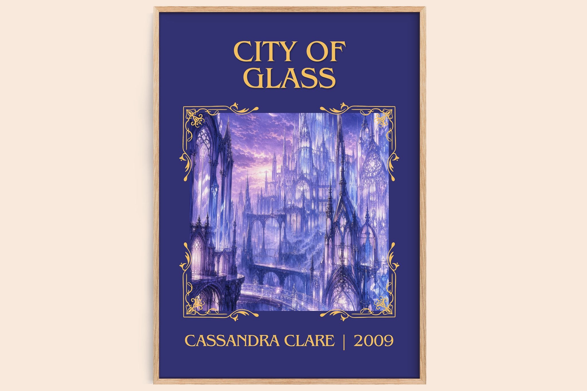 City of Glass Classic Book Art Print by Cassandra Clare