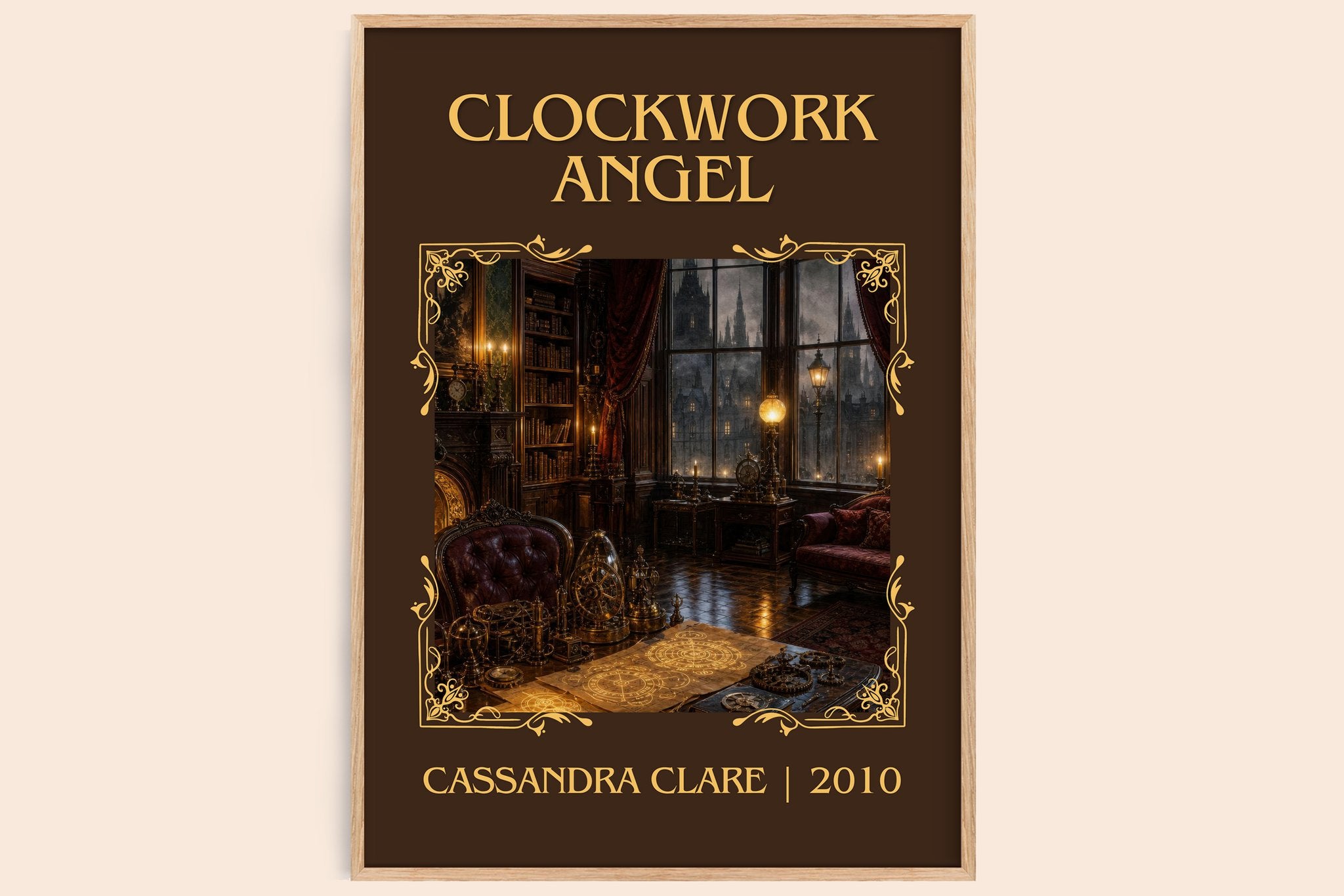 Clockwork Angel Classic Book Art Print by Cassandra Clare