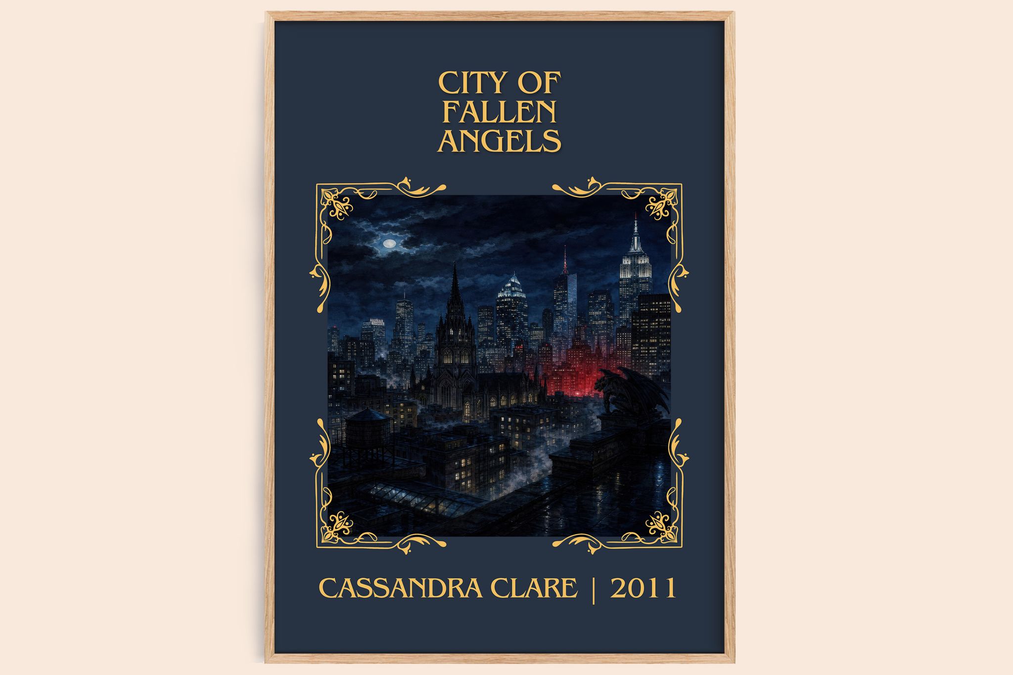 City of Fallen Angels Classic Book Art Print by Cassandra Clare