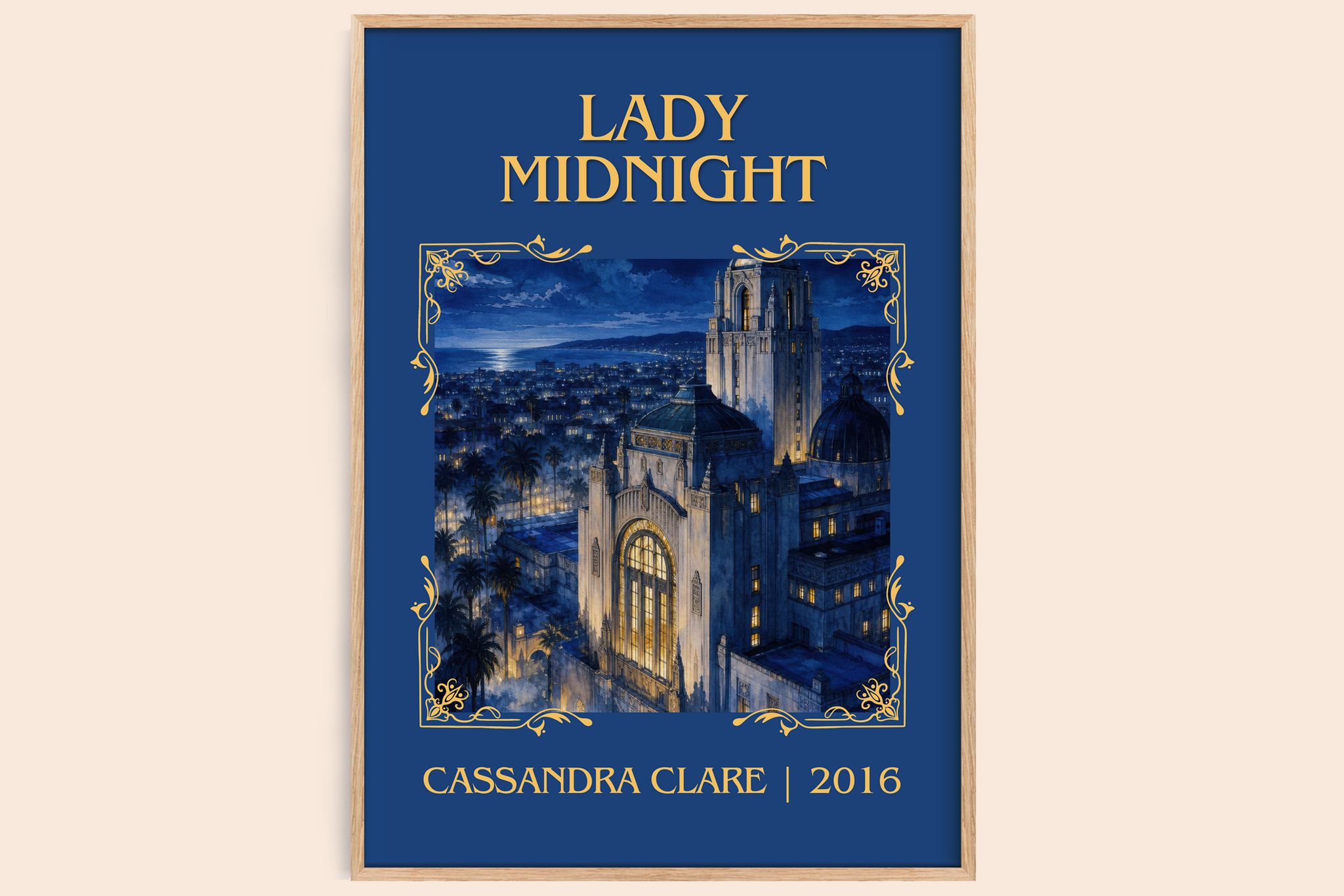 Lady Midnight Classic Book Art Print by Cassandra Clare