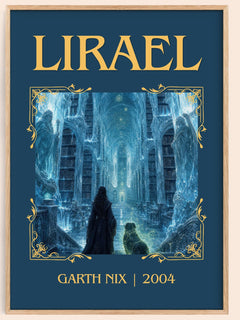 Lirael Classic Book Art Print by Garth Nix – book poster