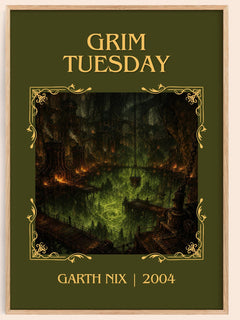 Grim Tuesday Classic Book Art Print by Garth Nix – book poster