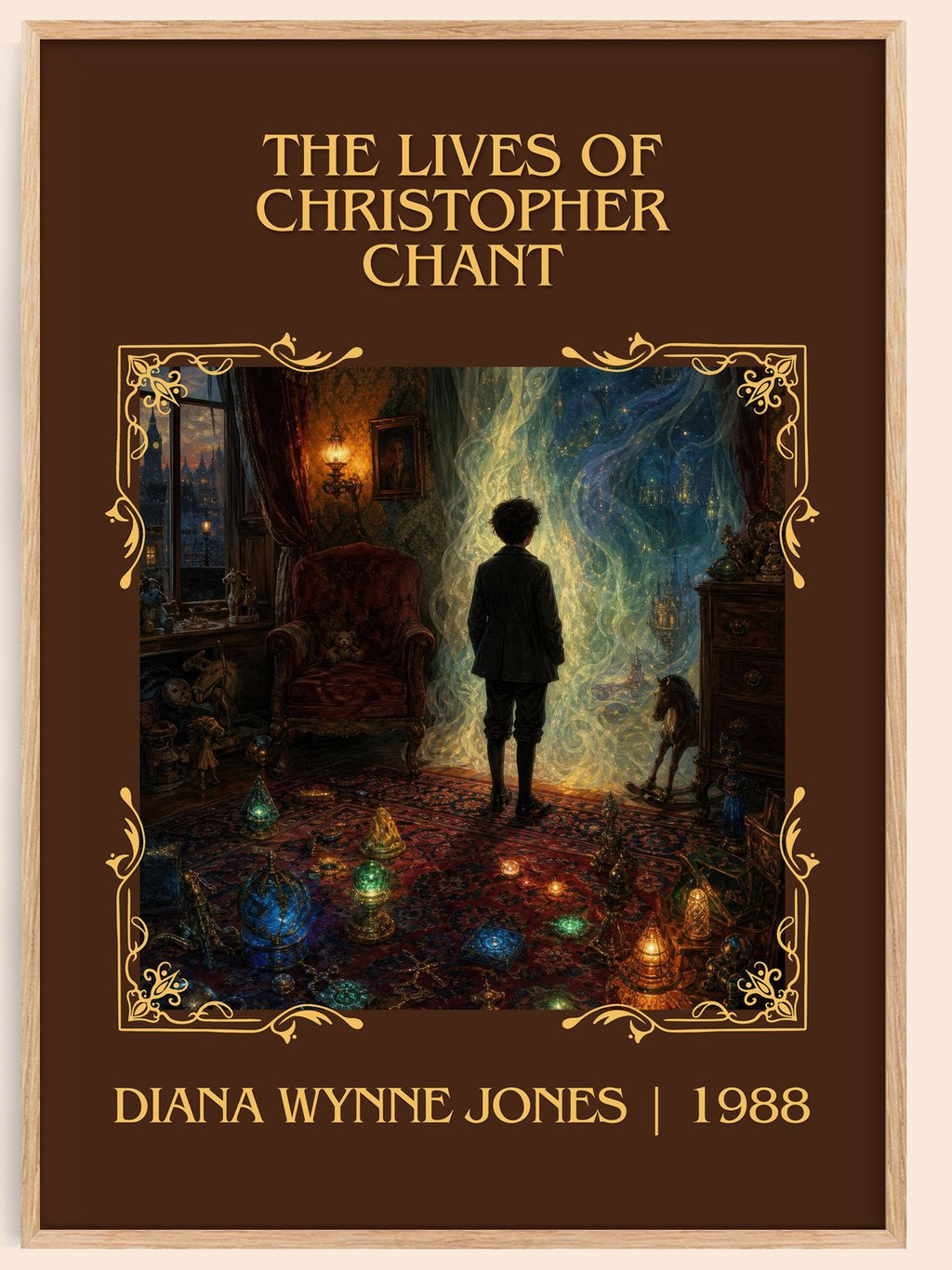 Lives of Christopher Chant Classic Book Art Print by Diana Wynne Jones – book poster