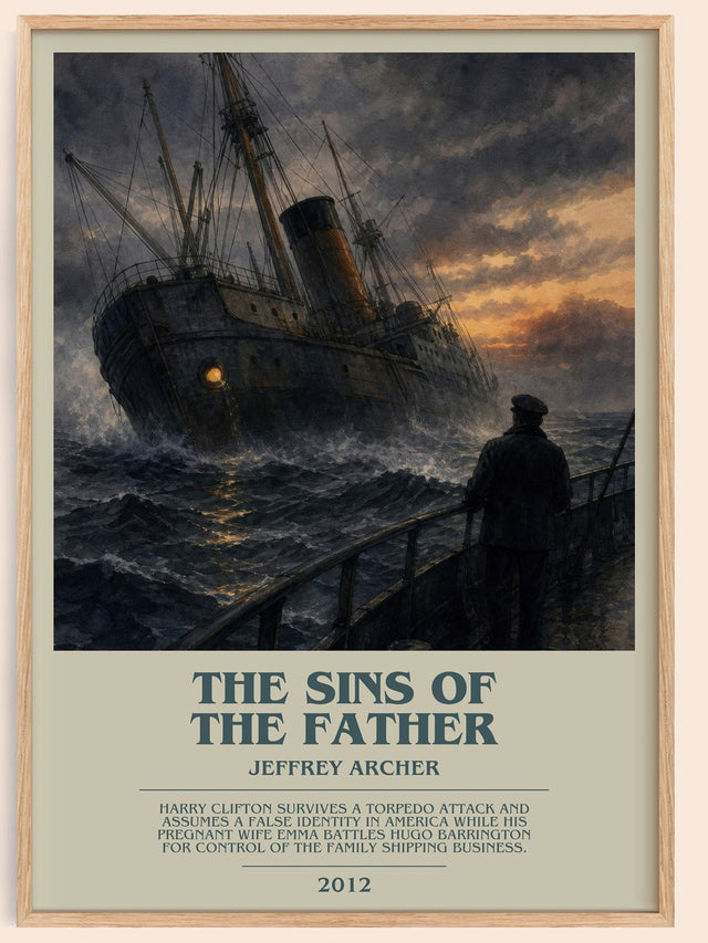 The Sins Of The Father Bookish Wall Art by Jeffrey Archer