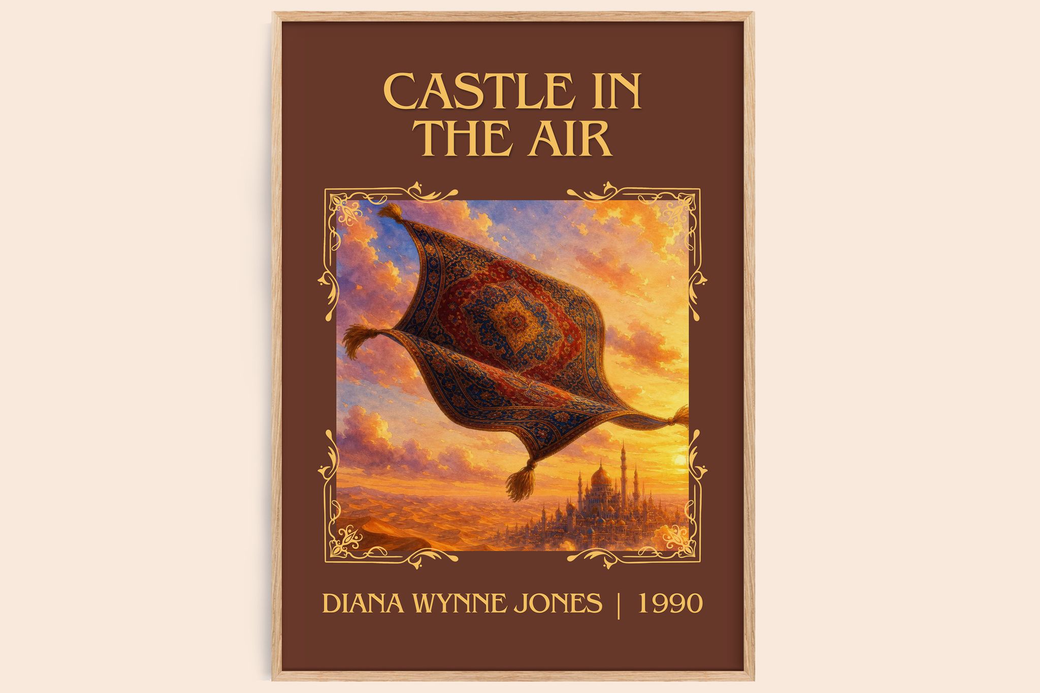 Castle in the Air Classic Book Art Print by Diana Wynne Jones