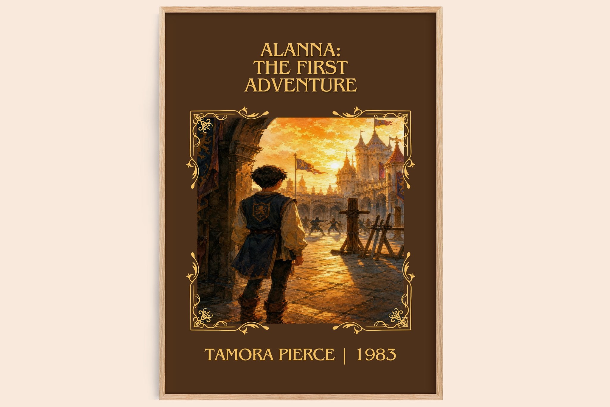 Alanna: The First Adventure Classic Book Art Print by Tamora Pierce