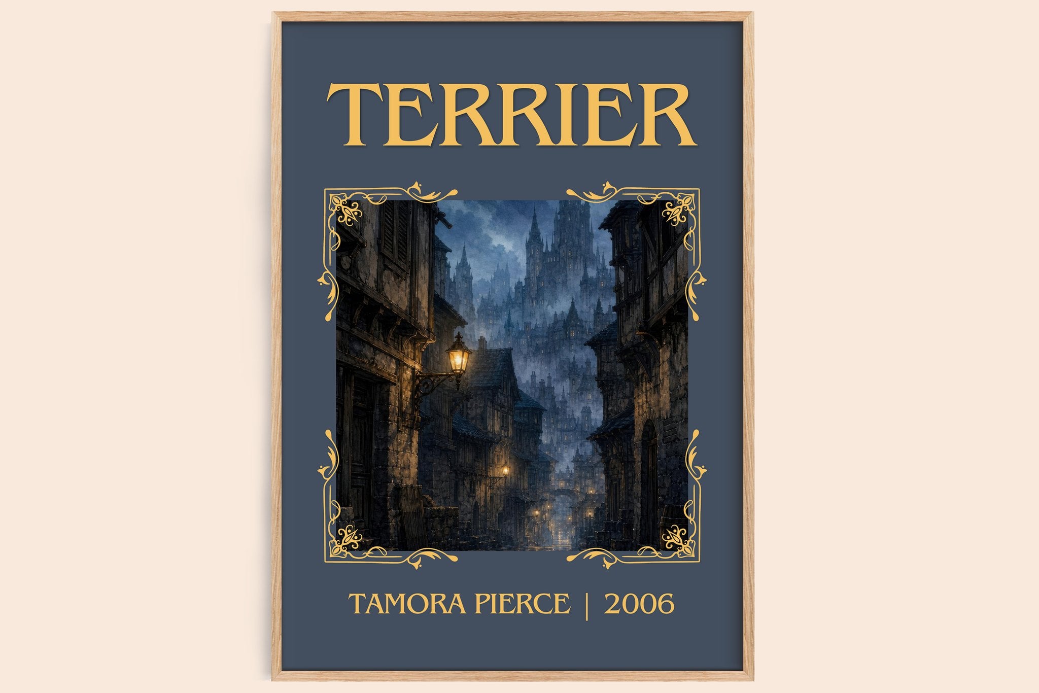 Terrier Classic Book Art Print by Tamora Pierce