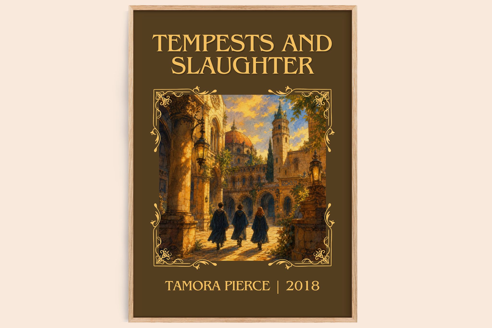 Tempests and Slaughter Classic Book Art Print by Tamora Pierce