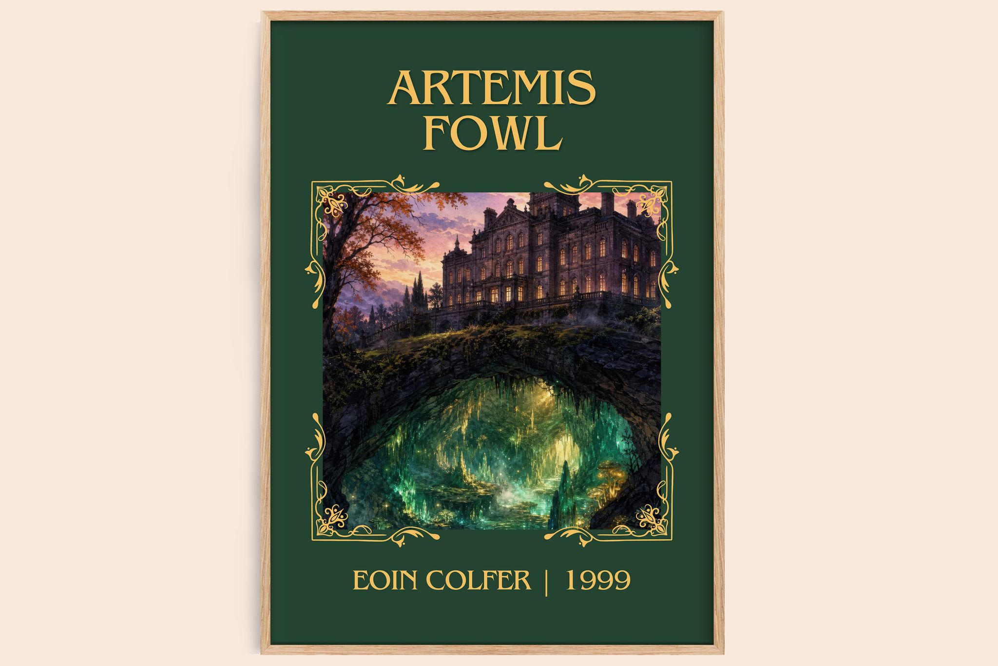 Artemis Fowl Classic Book Art Print by Eoin Colfer