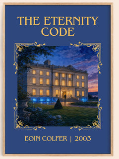 The Eternity Code Classic Book Art Print by Eoin Colfer – book poster