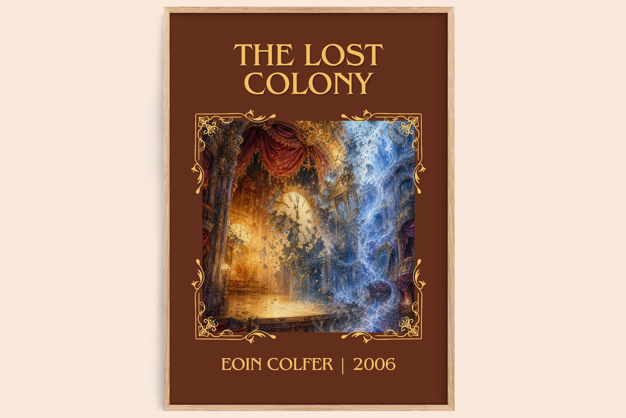 The Lost Colony Classic Book Art Print by Eoin Colfer