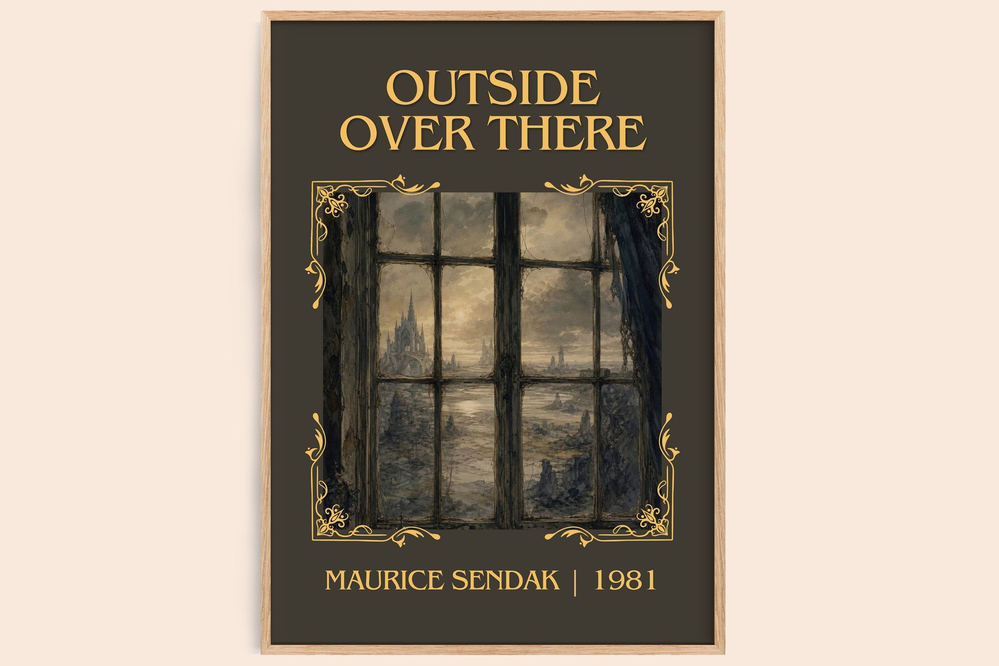 Outside Over There Classic Book Art Print by Maurice Sendak