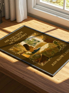 Are You There God? It's Me, Margaret Classic Book Art Print – print on a sunlit desk