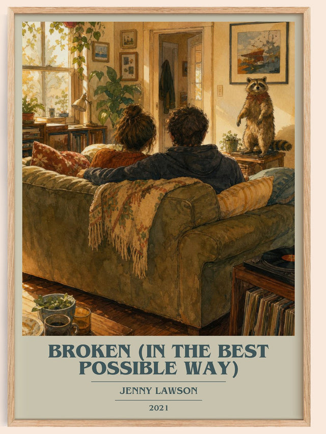 Broken (In The Best Possible Way) Book Cover Poster by Jenny Lawson