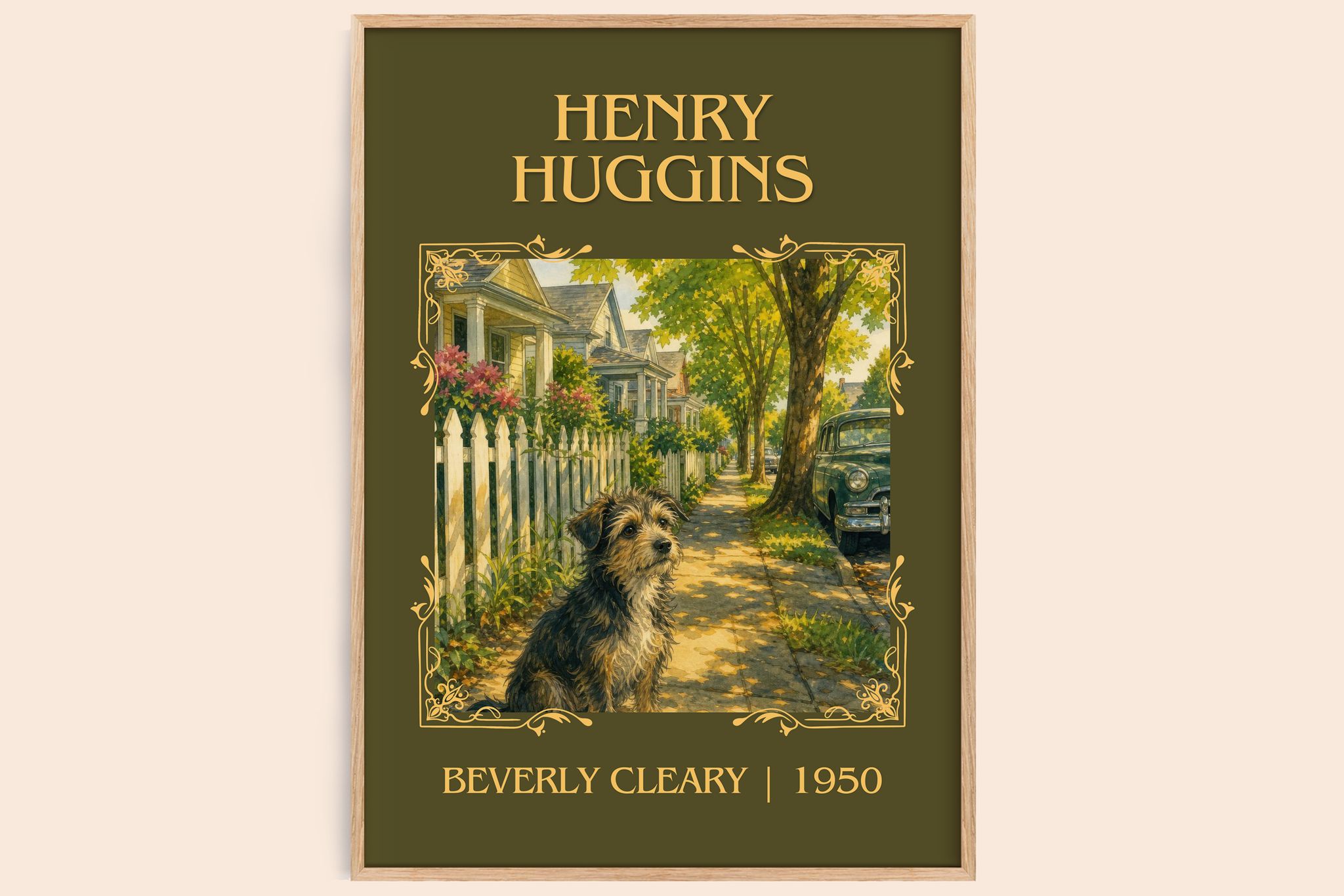 Henry Huggins Classic Book Art Print by Beverly Cleary