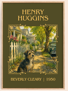 Henry Huggins Classic Book Art Print by Beverly Cleary – book poster