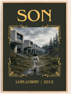 Son Classic Book Art Print by Lois Lowry – book poster