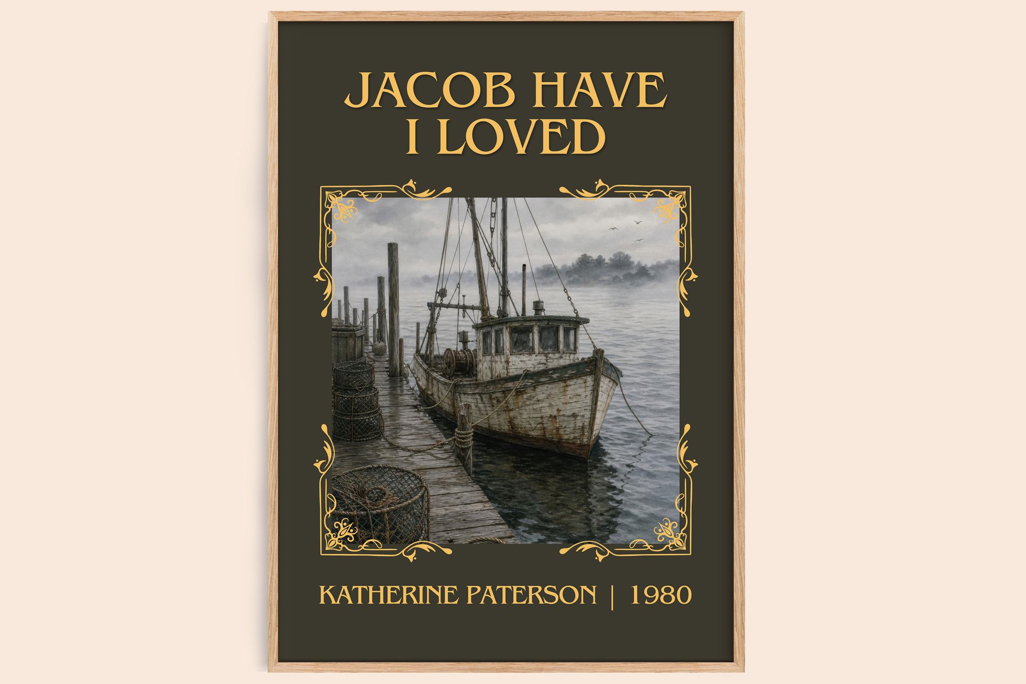 Jacob Have I Loved Classic Book Art Print by Katherine Paterson