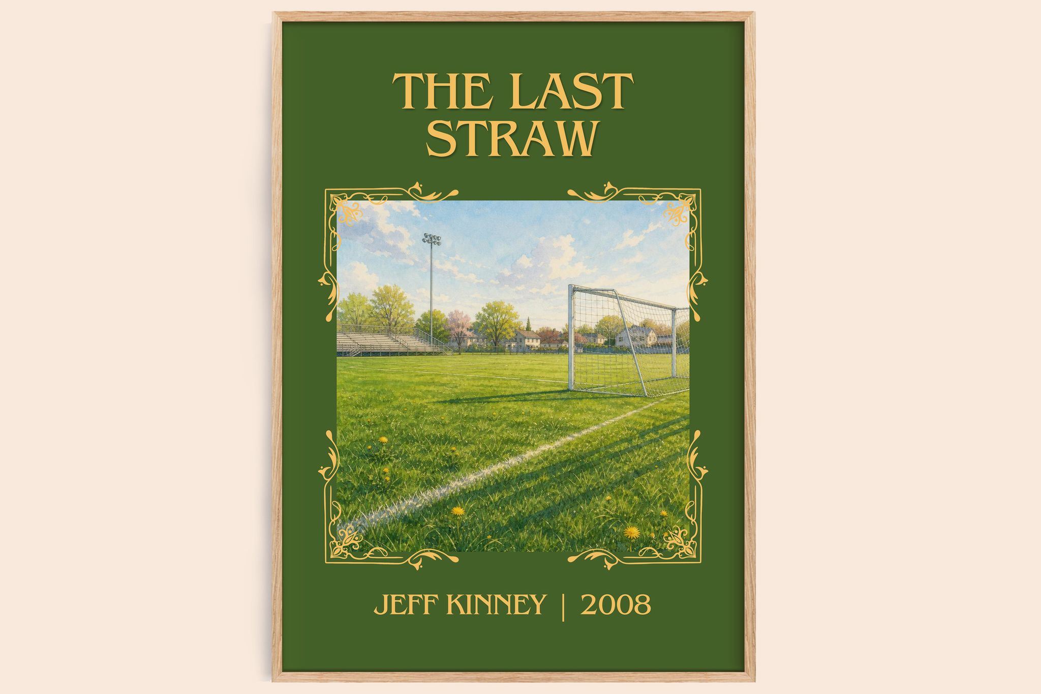 The Last Straw Classic Book Art Print by Jeff Kinney