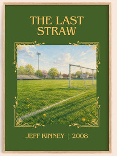 The Last Straw Classic Book Art Print by Jeff Kinney – book poster