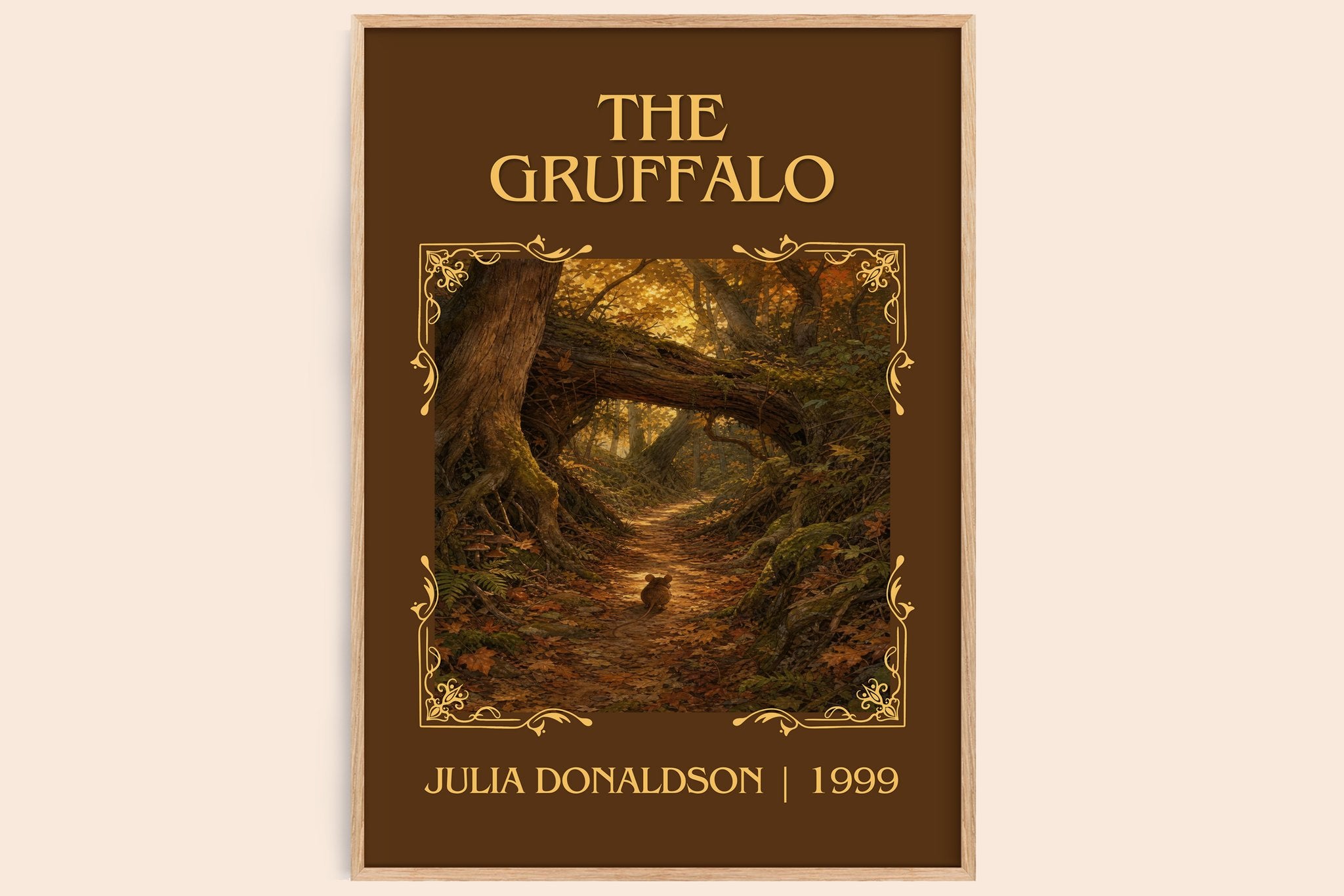 The Gruffalo Classic Book Art Print by Julia Donaldson