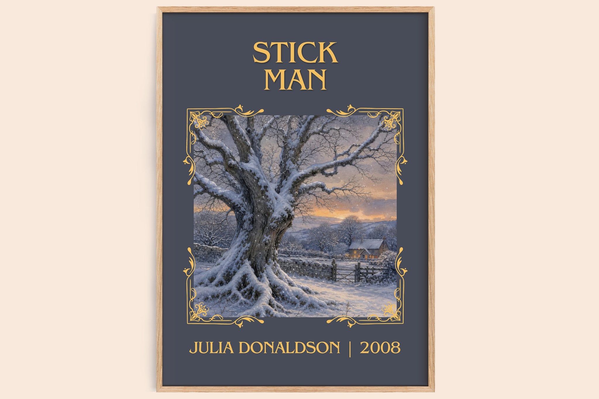 Stick Man Classic Book Art Print by Julia Donaldson