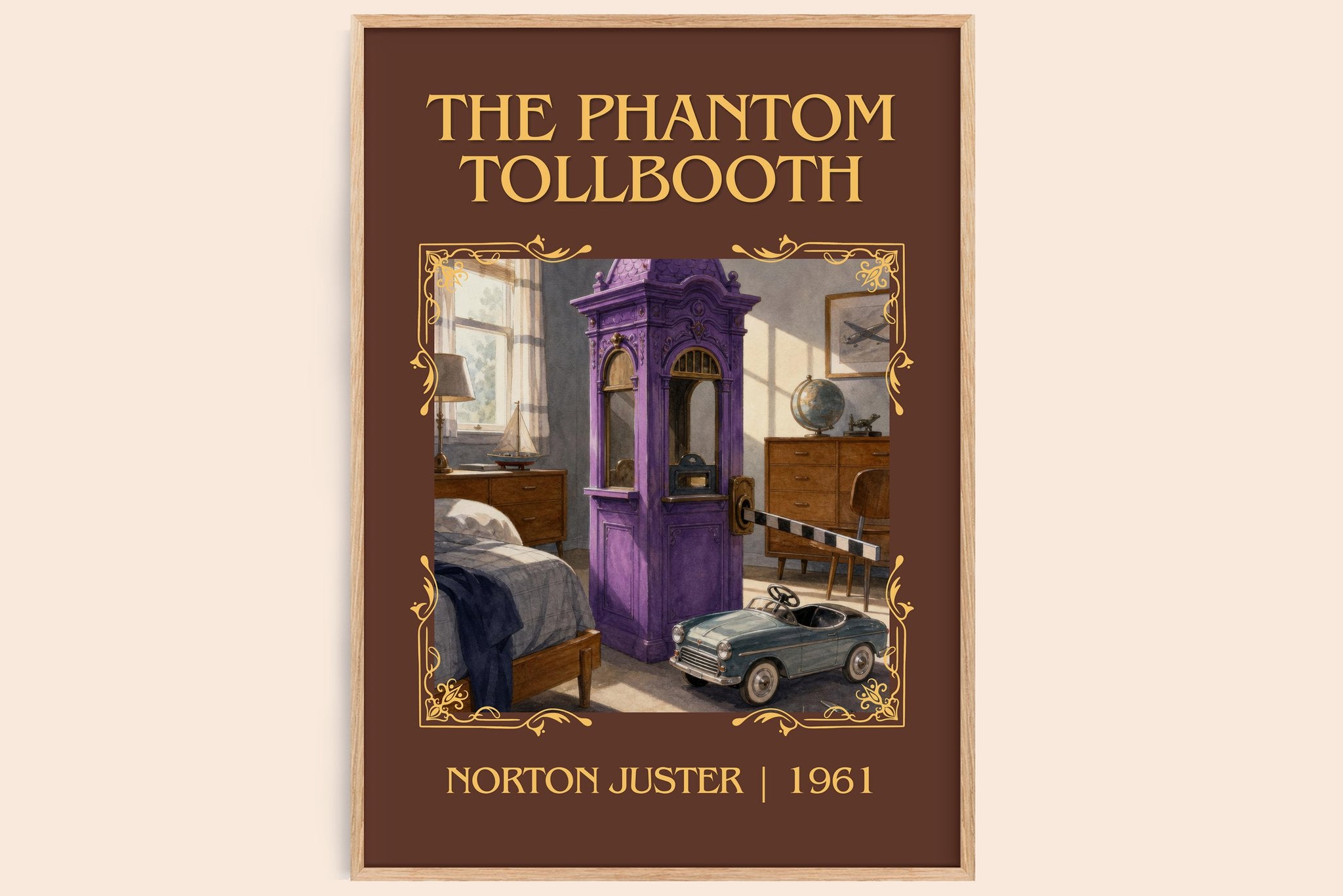 The Phantom Tollbooth Classic Book Art Print by Norton Juster