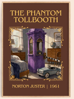 The Phantom Tollbooth Classic Book Art Print by Norton Juster – book poster
