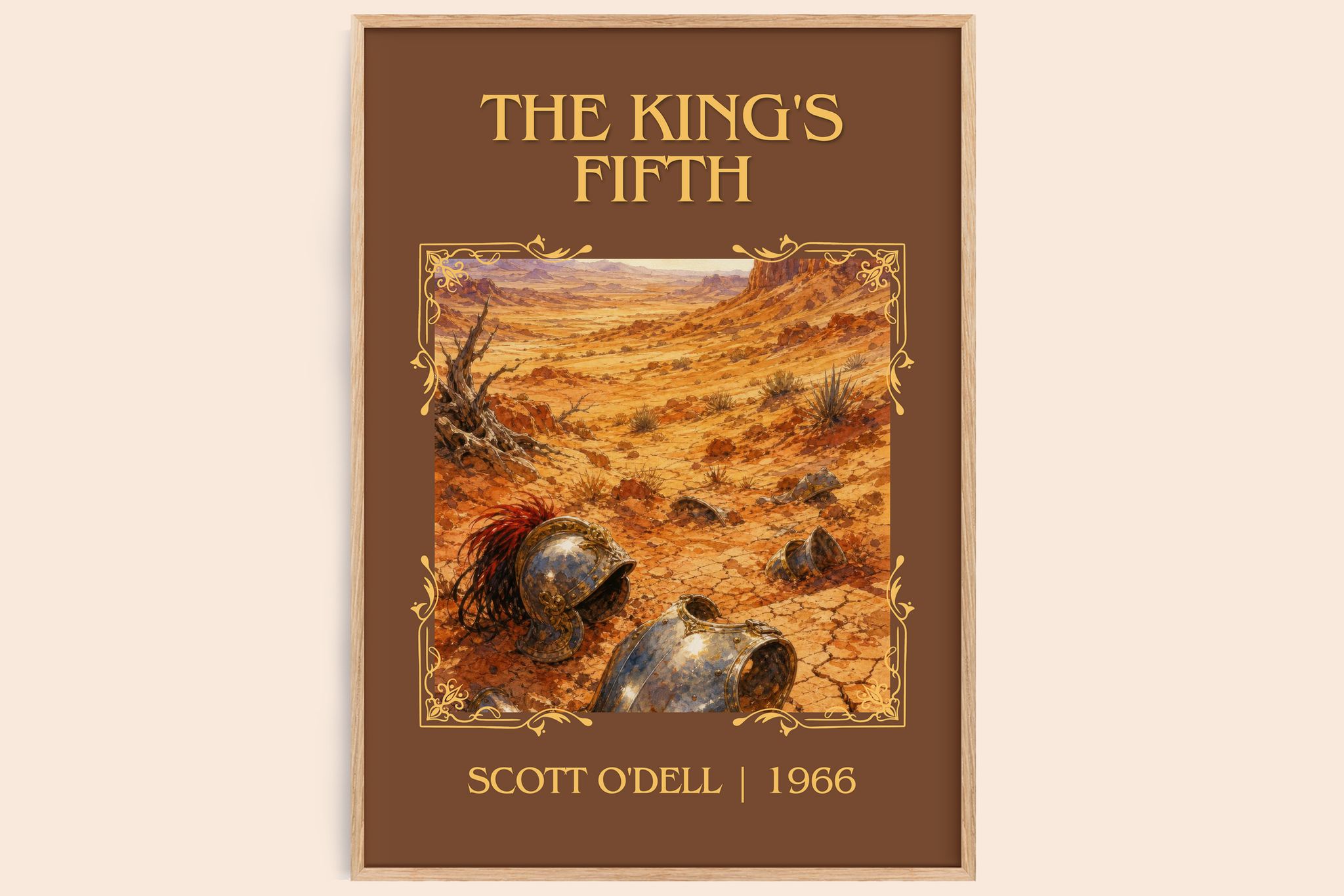 The King's Fifth Classic Book Art Print by Scott O'Dell