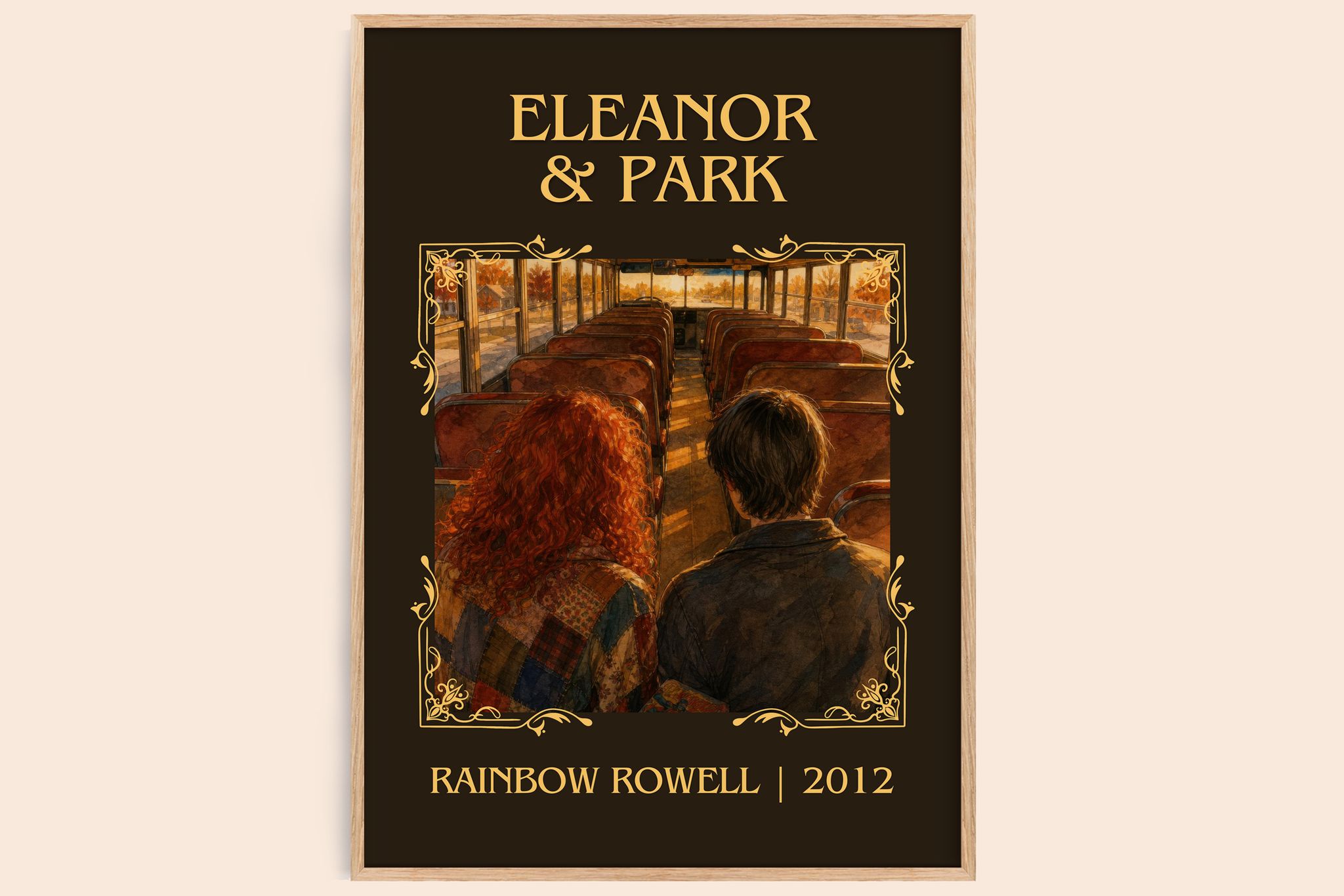 Eleanor & Park Classic Book Art Print by Rainbow Rowell