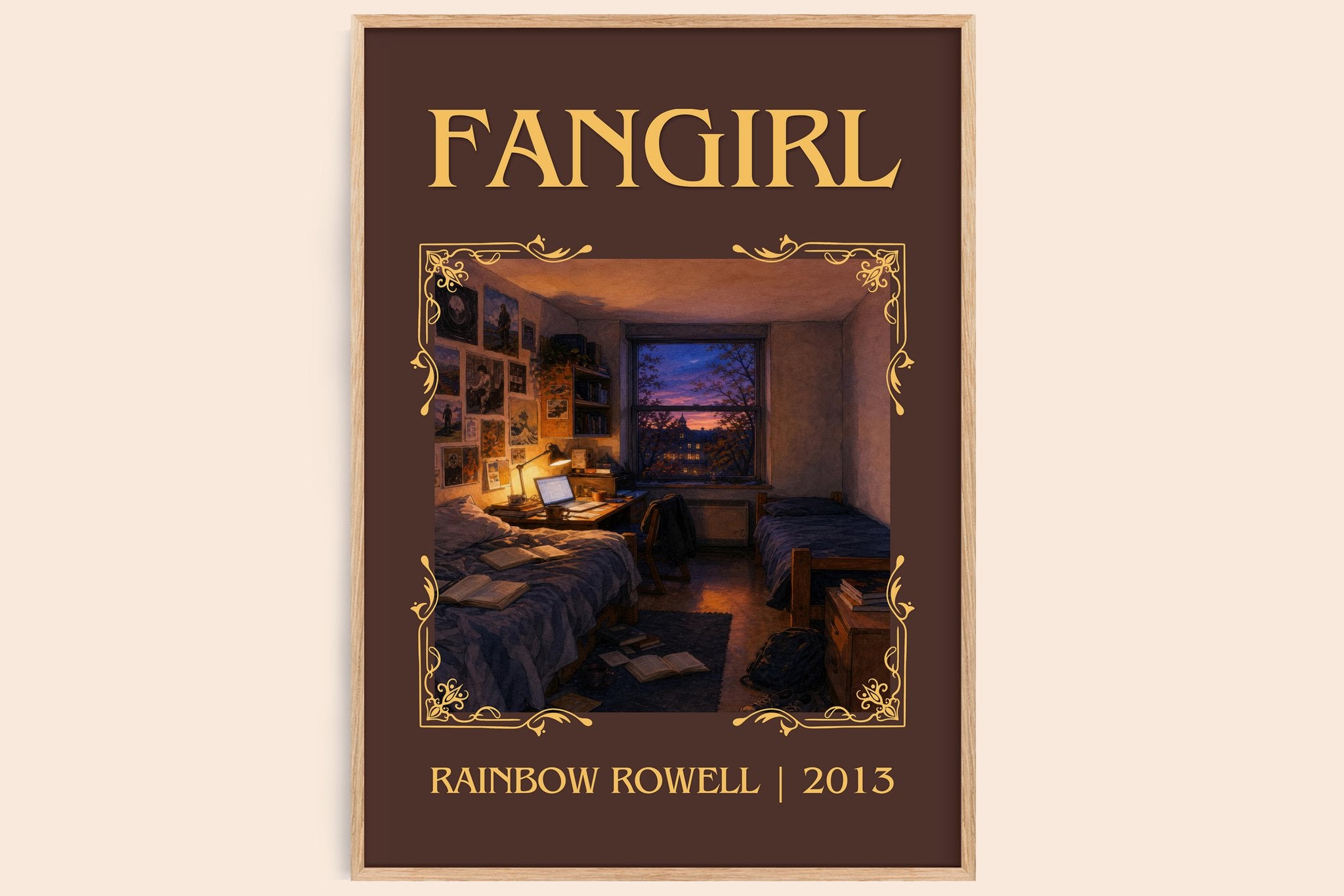 Fangirl Classic Book Art Print by Rainbow Rowell