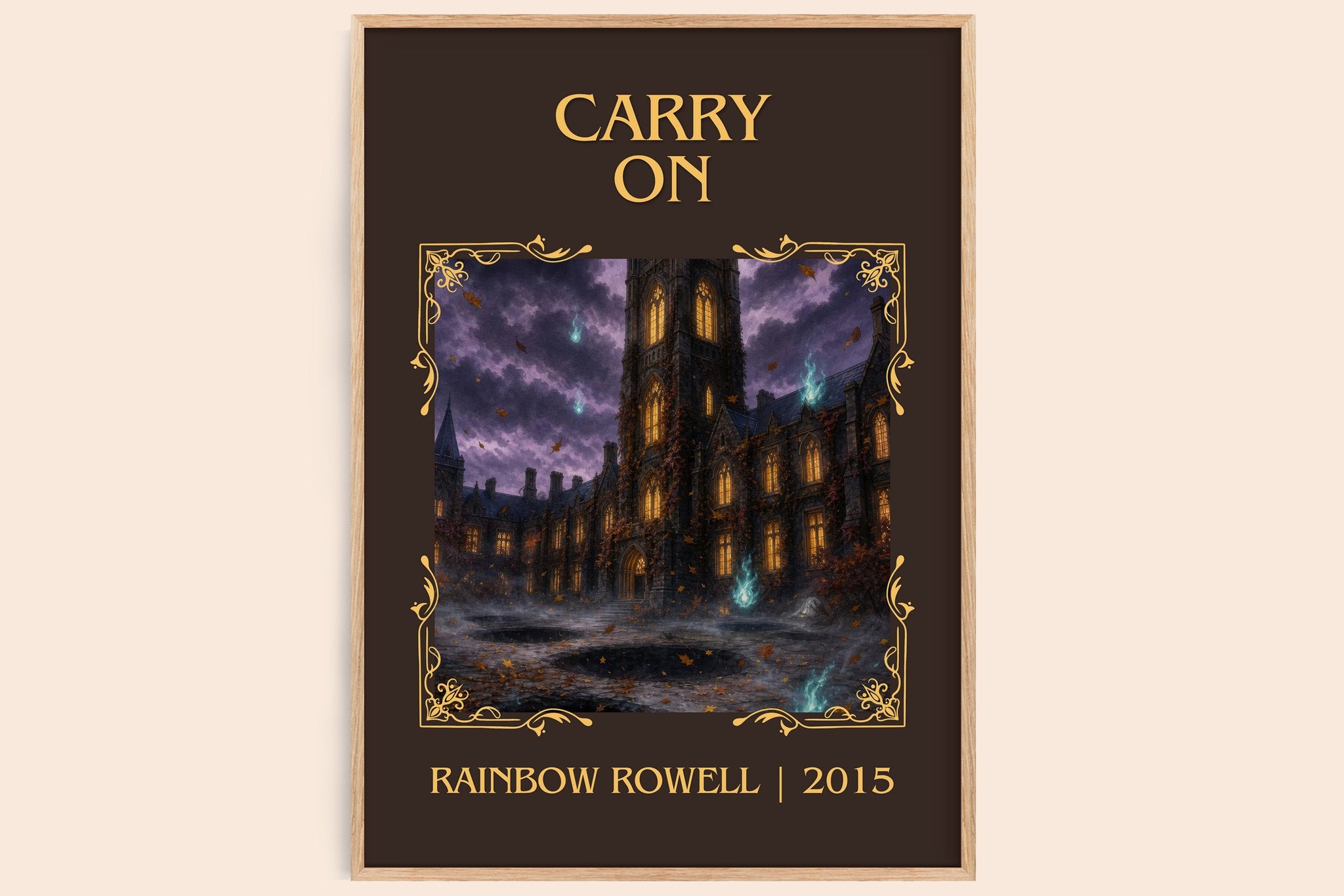 Carry On Classic Book Art Print by Rainbow Rowell