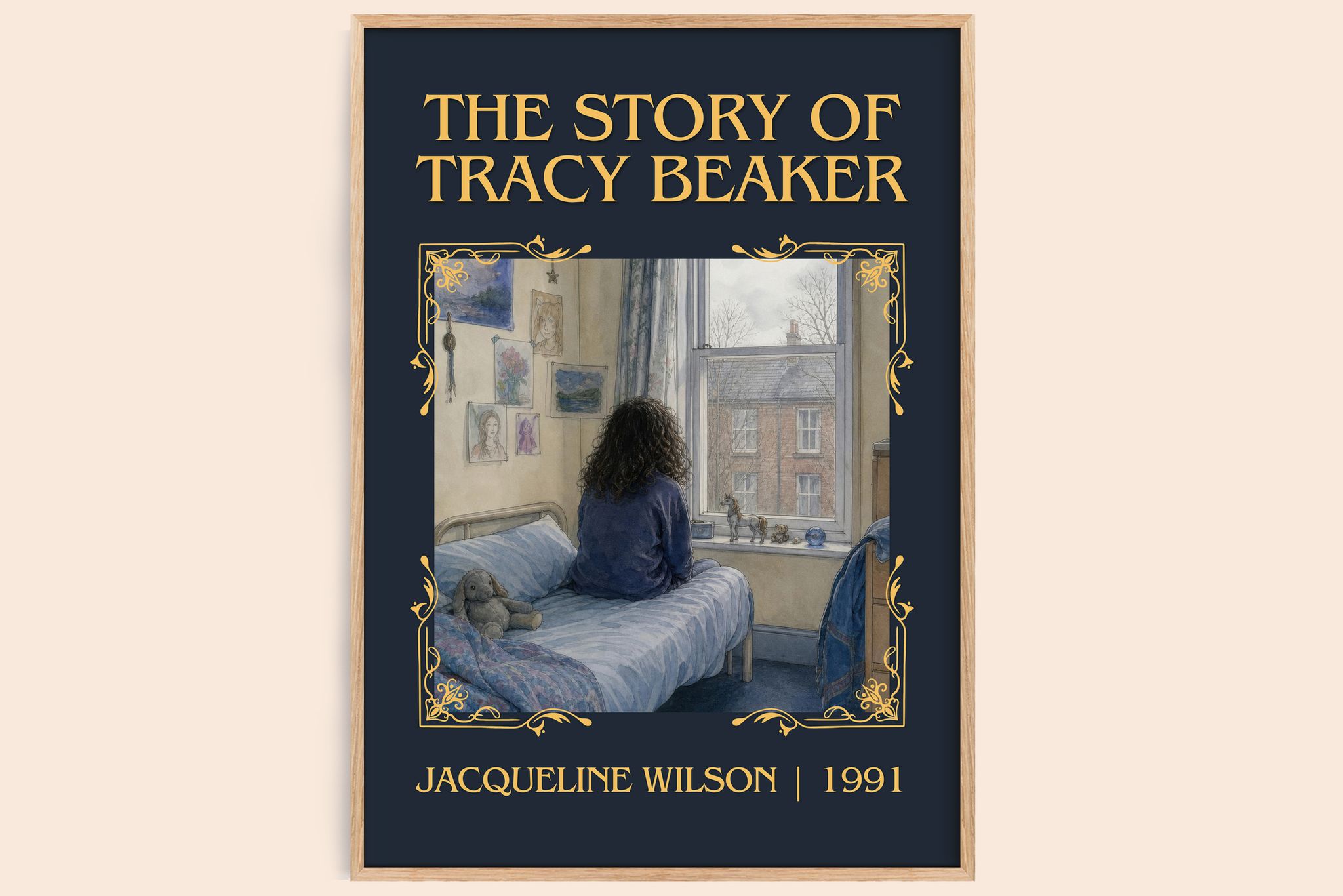 The Story of Tracy Beaker Classic Book Art Print by Jacqueline Wilson