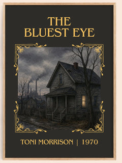 The Bluest Eye Classic Book Art Print by Toni Morrison – book poster