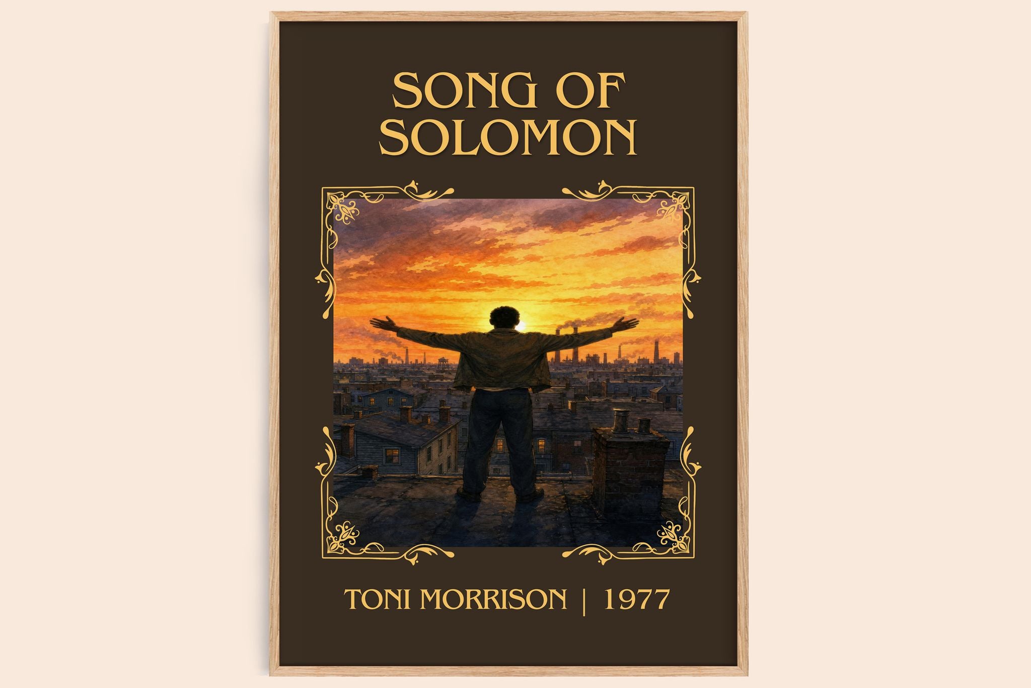 Song of Solomon Classic Book Art Print by Toni Morrison